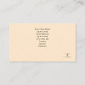 Geen groene cellen. Instrument Tech Blanched Almon Visitekaartje (Achterkant)