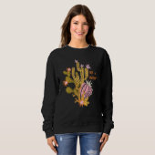 Geen grote cactus Humor in Boho Colo Trui (Voorkant volledig)