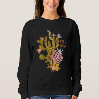 Geen grote cactus Humor in Boho Colo Trui