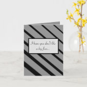 Geen grote smeltpunten van uw kaart (zwart/grijs) (Gele Bloem)