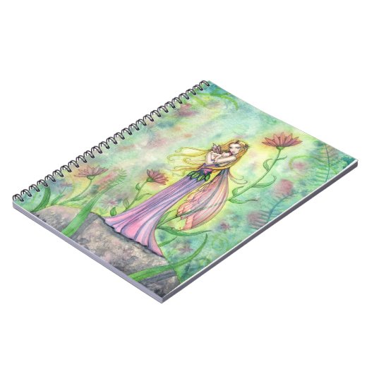 Geen groter geschenk Fairy Moeder en Baby Notitieb Notitieboek (Linkerzijde)