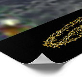 Geen groter liefdeskruis poster (Hoek)