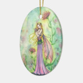 Geen grotere cadeautjes voor moeder en Baby Keramisch Ornament (Links)