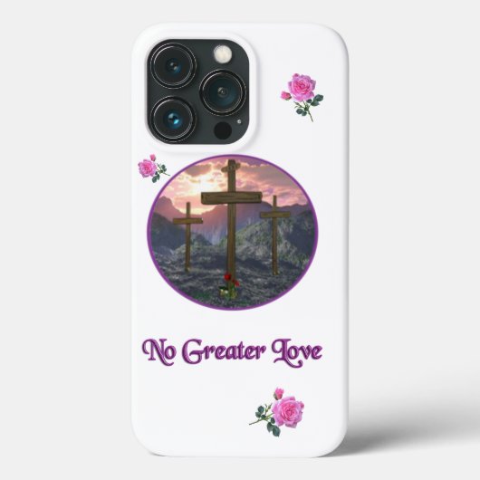 Geen grotere liefde Case-Mate iPhone case (Achterkant)
