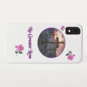 Geen grotere liefde Case-Mate iPhone case (Achterkant (horizontaal))