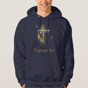 Geen grotere liefde hoodie