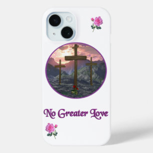Geen Grotere Liefde Johannes 3:16 iPhone 15 Case