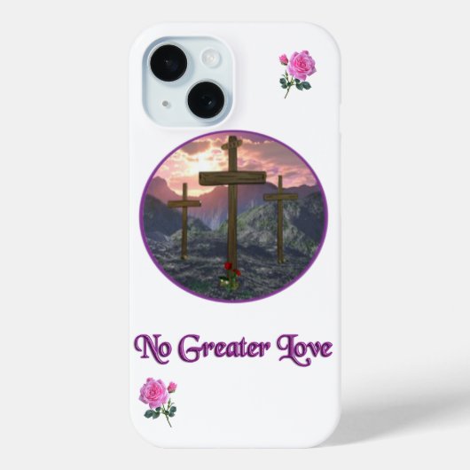 Geen Grotere Liefde Johannes 3:16 Case-Mate iPhone Case (Achterkant)