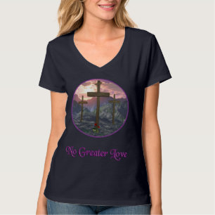 Geen grotere liefde Johannes 3:16 T-shirt
