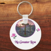Geen grotere liefde sleutelhanger (Voorkant)