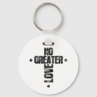 Geen grotere liefde sleutelhanger