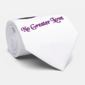 Geen grotere liefde stropdas (Opgerold)