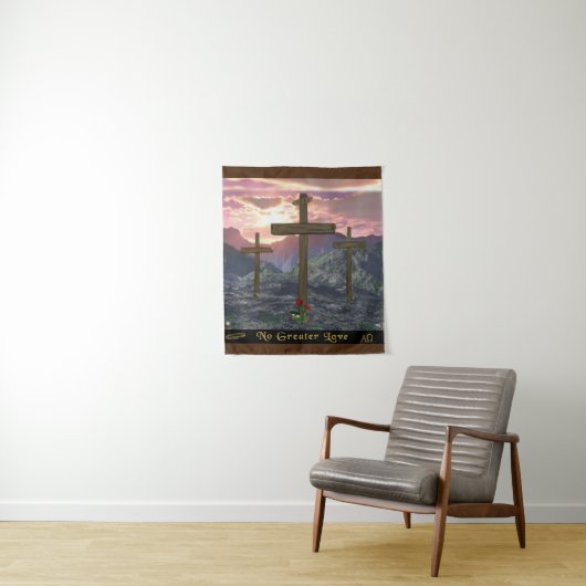 Geen grotere liefde wandkleed (In situ)