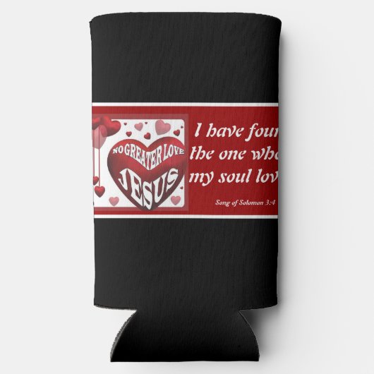 Geen grotere liefdes© Mok 11oz. Seltzer Blikjeskoeler (Achterkant)