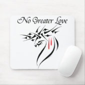 Geen grotere liefdesMuismatten Muismat (Met muis)