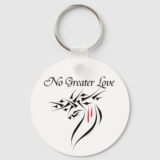 Geen grotere liefdesSleutelhangers Sleutelhanger (Voorkant)