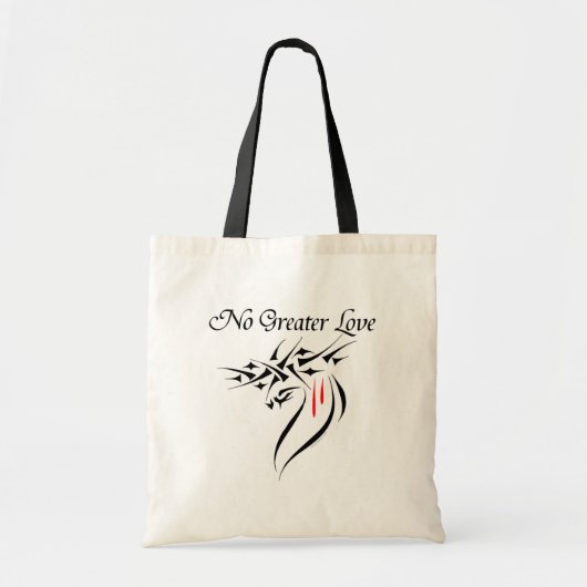 Geen grotere liefdeszakken tote bag (Voorkant)