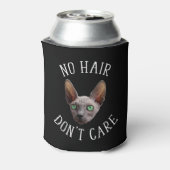 Geen haar geeft geen schimmeldoekje blikjeskoeler (Blikje Achterkant)