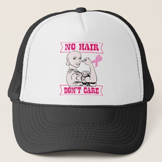 Geen haar ©WhiteTigerLLC.Com #02 Trucker Pet (Voorkant)