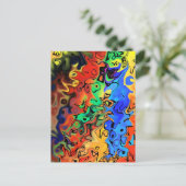 Geen haast: Abstract 44 Briefkaart (Staand voorkant)
