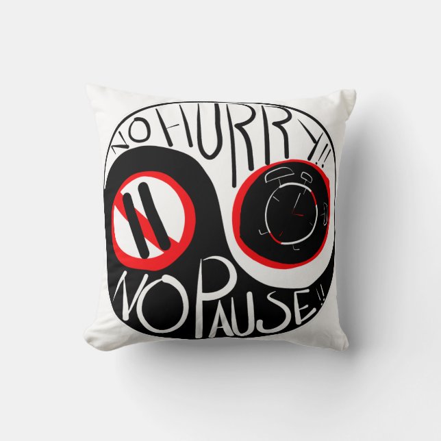 Geen haast, geen pauze kussen (Voorkant)