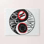 Geen haast, geen pauze legpuzzel (Horizontaal)