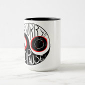 Geen haast, geen pauze mok (Midden)