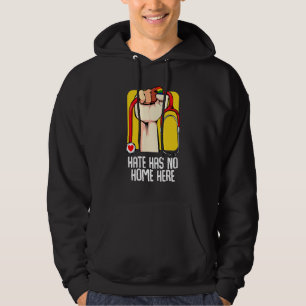 Geen Haat Homoseksueel Lesbisch Bi Homoseksueel Ve Hoodie