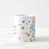 Geen haat onze liefde magische mok (Center)