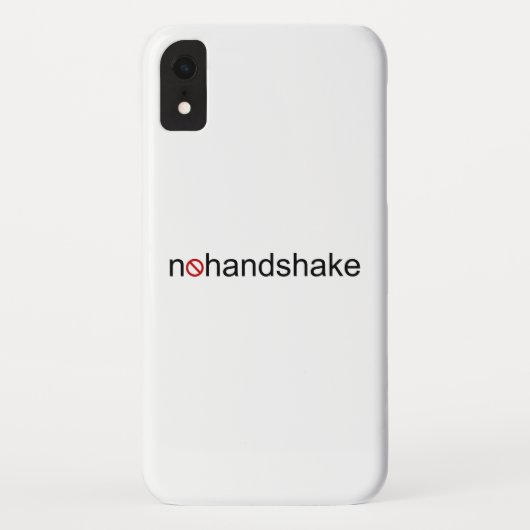 Geen handdruk Case-Mate iPhone case (Achterkant)