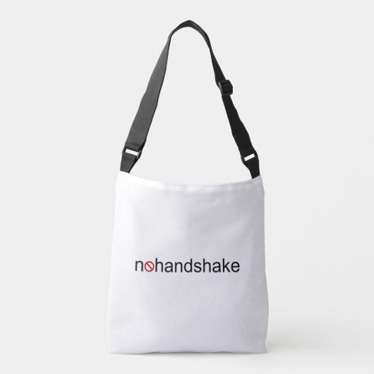 Geen handdruk crossbody tas (Voorkant)