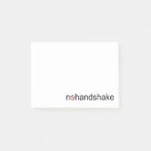 Geen handdruk post-it® notes (Voorkant)