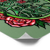 Geen Harm neemt geen SH Pagan Wiccan Art Poster (Hoek)