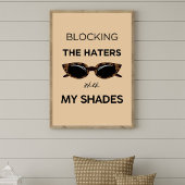 Geen haters poster