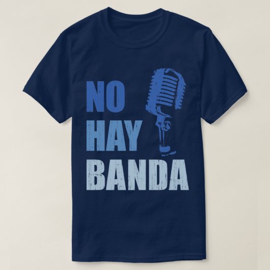 Geen Hay Banda Silencio-ontwerp T-shirt (Design voorkant)