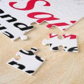 Geen heilige... Ik ben een Landseer (Newfoundland) Legpuzzel (Zijkant)