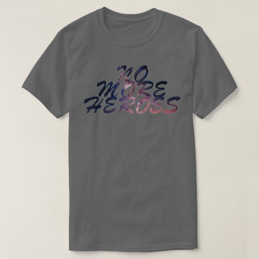 GEEN HELDEN MEER T-SHIRT (Design voorkant)
