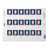 Geen heldere kerstkerstkerstkoepel naar en van etiket (Full Sheet)