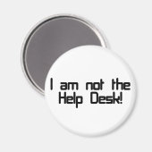 Geen helpdesk magneet (Voorkant / Achterkant)
