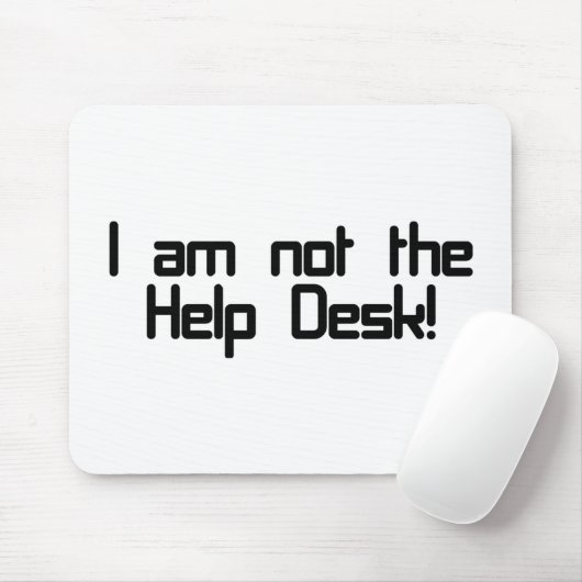 Geen helpdesk muismat (Met muis)