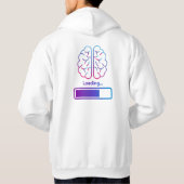 Geen hersens, geen pijn hoodie (Achterkant)