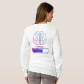 Geen hersens, geen pijn t-shirt (Achterkant volledig)