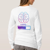 Geen hersens, geen pijn t-shirt (Achterkant)