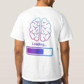 Geen hersens, geen pijn t-shirt (Achterkant)