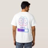 Geen hersens, geen pijn t-shirt (Achterkant volledig)