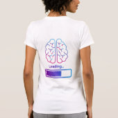 Geen hersens, geen pijn t-shirt (Achterkant)