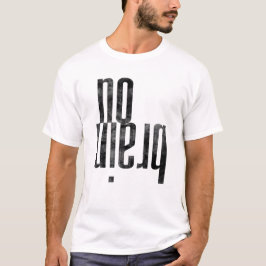 Geen hersenthema Valentijnsdag T-shirt