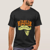 Geen Hipster Mustache Pipe Smoker Hippies Free Sp T-shirt (Voorkant)