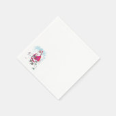 Geen Ho-Ho-Ho cocktail papieren servetten (Hoek)