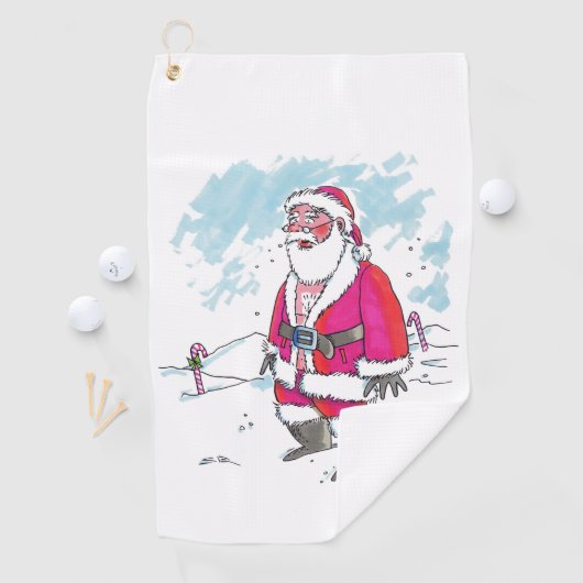 Geen Ho-Ho-Ho golfhanddoek (Insitu)